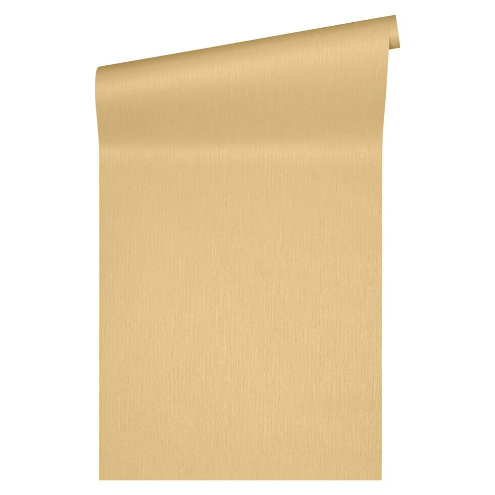 A.S. Creation Versace 4 Vlies Tapete 343275 Textil Unis gelb metallic