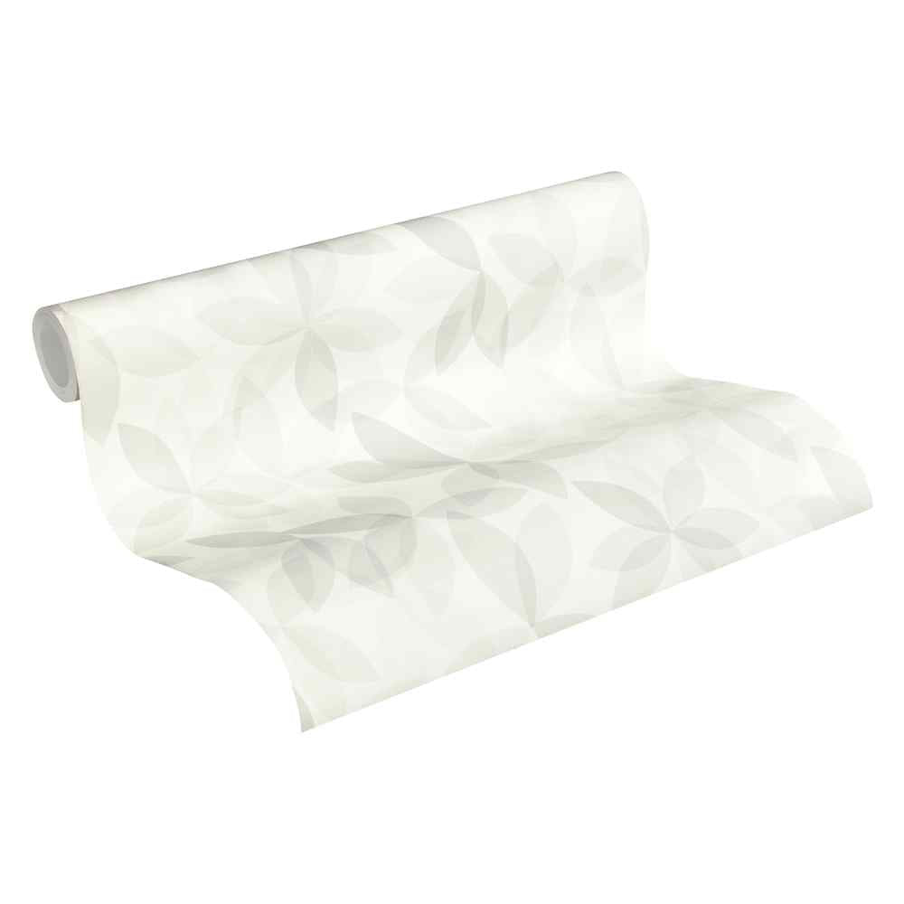 A.S. Creation Esprit 14 Vlies Tapete 366741 Modern Grafisch Floral Weiß Grau