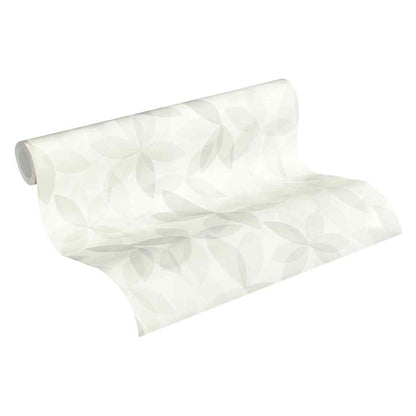 A.S. Creation Esprit 14 Vlies Tapete 366741 Modern Grafisch Floral Weiß Grau