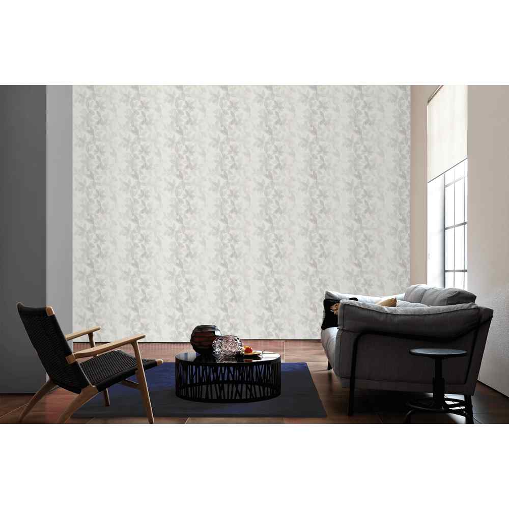 A.S. Creation Esprit 14 Vlies Tapete 366741 Modern Grafisch Floral Weiß Grau