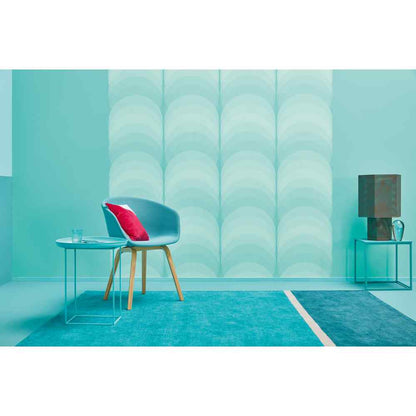 A.S. Creation Esprit 14 Vlies Tapete 366753 Modern Grafisch Natur Blau Grün