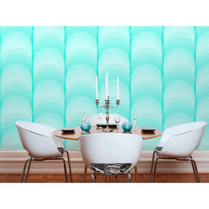 A.S. Creation Esprit 14 Vlies Tapete 366753 Modern Grafisch Natur Blau Grün