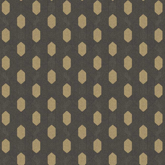 Architects Paper Absolutely Chic Vlies Tapete 36973-5 Modern Grafisch metallic schwarz braun