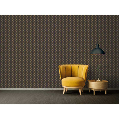 Architects Paper Absolutely Chic Vlies Tapete 36973-5 Modern Grafisch metallic schwarz braun
