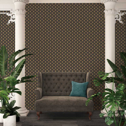 Architects Paper Absolutely Chic Vlies Tapete 36973-5 Modern Grafisch metallic schwarz braun