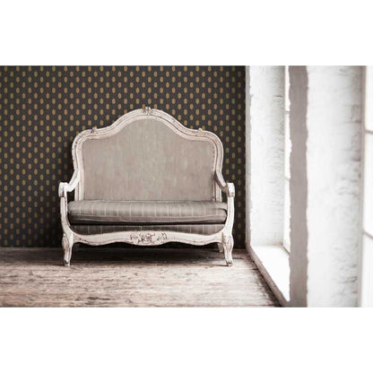 Architects Paper Absolutely Chic Vlies Tapete 36973-5 Modern Grafisch metallic schwarz braun