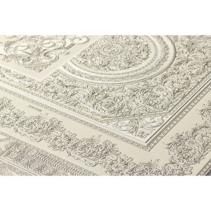 A.S. Creation Versace 4 Vlies Tapete 370485 Classic Ornament grau metallic weiß