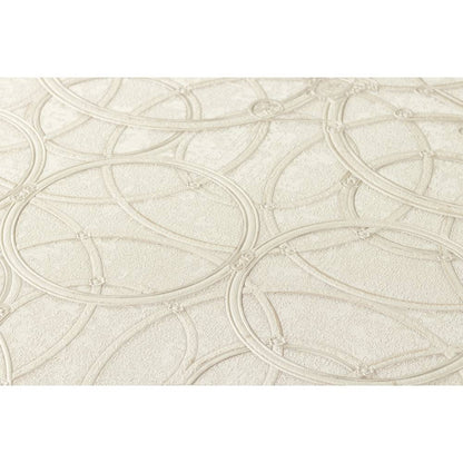 A.S. Creation Versace 4 Vlies Tapete 370493 Classic Ornament Modern creme weiß metallic metallic