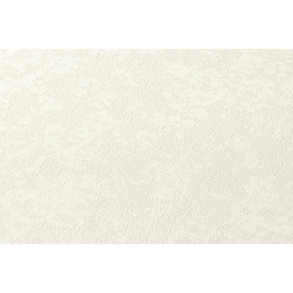 A.S. Creation Versace 4 Vlies Tapete 370505 Classic Unis weiß metallic