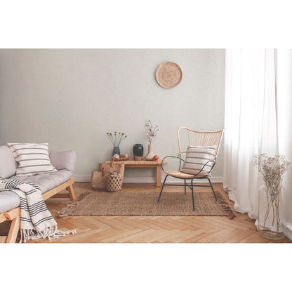 A.S. Creation New Walls Vlies Tapete 373952 Floral  Uni creme beige