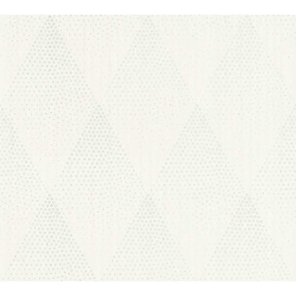 A.S. Creation New Walls Vlies Tapete 374192 Modern  Grafik weiß grau metallic