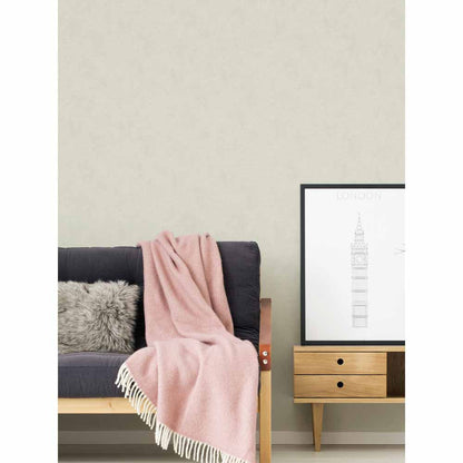 A.S. Creation Asian Fusion Vlies Tapete 374675 Modern Uni creme weiß