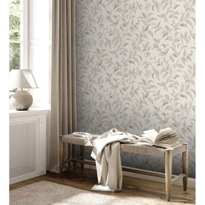 A.S. Creation Premium Wall 2 389622 Floral weiß grau beige