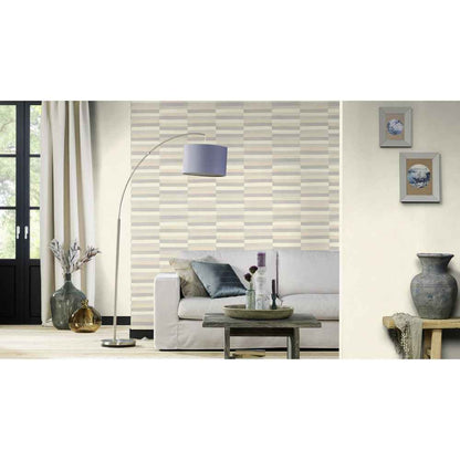 Rasch Club Vlies Tapete 418712 Aalleder Fischleder Tierhaut grau beige