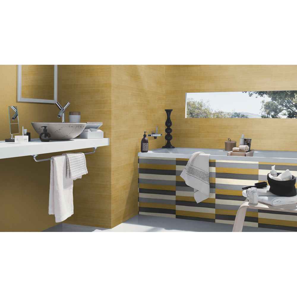 Rasch Club Vlies Tapete 418729 Aalleder Fischleder Tierhaut gelb creme grau