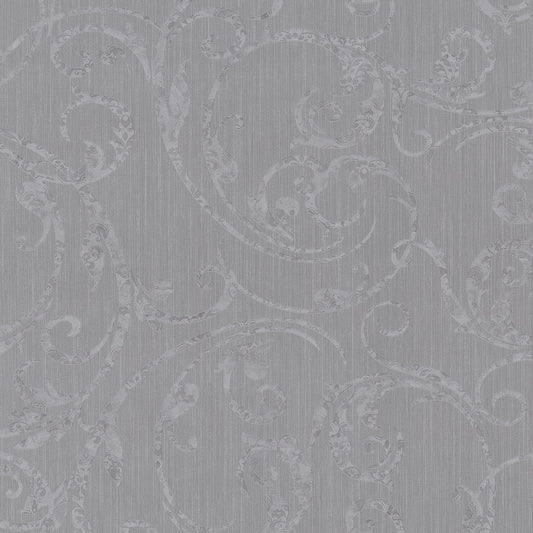 P+S Graziosa Vlies Tapete 42119-40 Floral lila grau