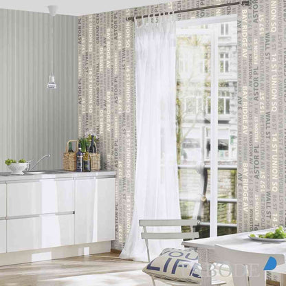 Rasch Sightseeing Vlies Tapete  432824 Modern grau silber schwarz