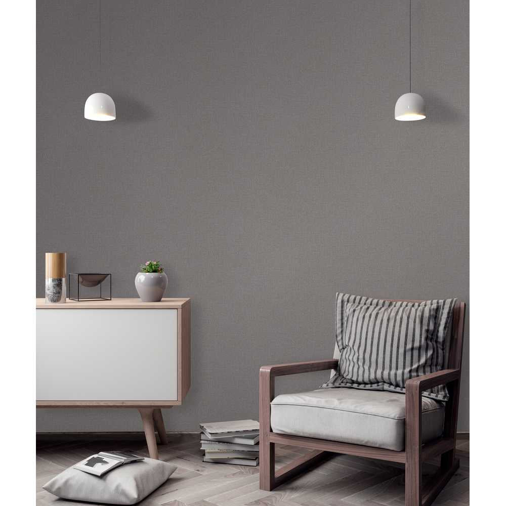 Erismann Instawalls Vlies Tapete 543410 Uni grau