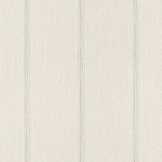 Rasch Amelie Vlies Tapete 574470 Streifen Creme blau grün