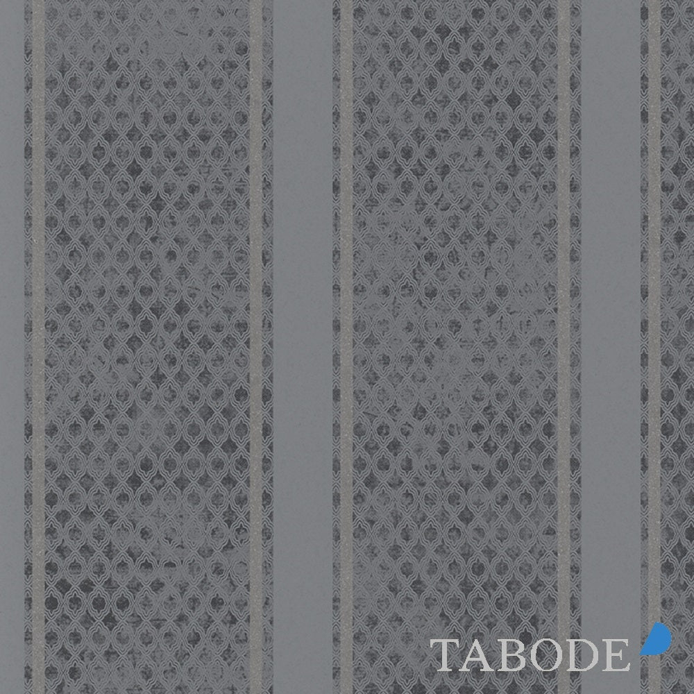 Marburg Catania Vlies Tapete 58637 Streifen anthrazit silber metallic