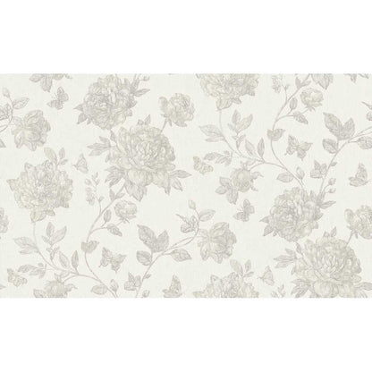 Erismann Vintage Vlies Tapete 633531 Muster/Motiv grau