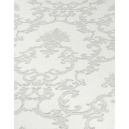 Erismann Palais Royal Vlies Tapete 6376-01 Barock weiß grau