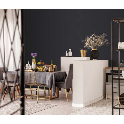Erismann Palais Royal Vlies Tapete 638010 Uni schwarz
