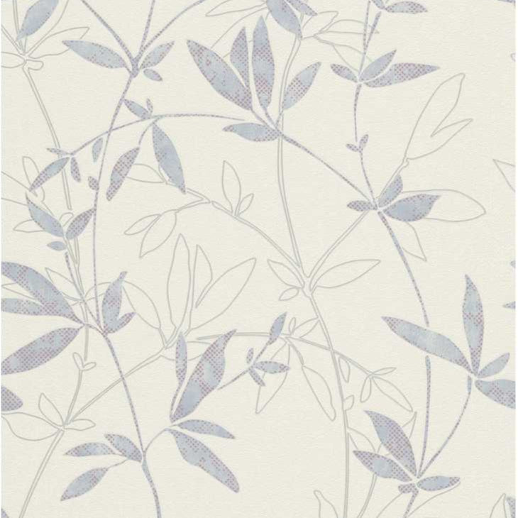Erismann My Garden Vlies Tapete 649908 Muster/Motiv beige blau silber violett