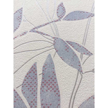 Erismann My Garden Vlies Tapete 649908 Muster/Motiv beige blau silber violett