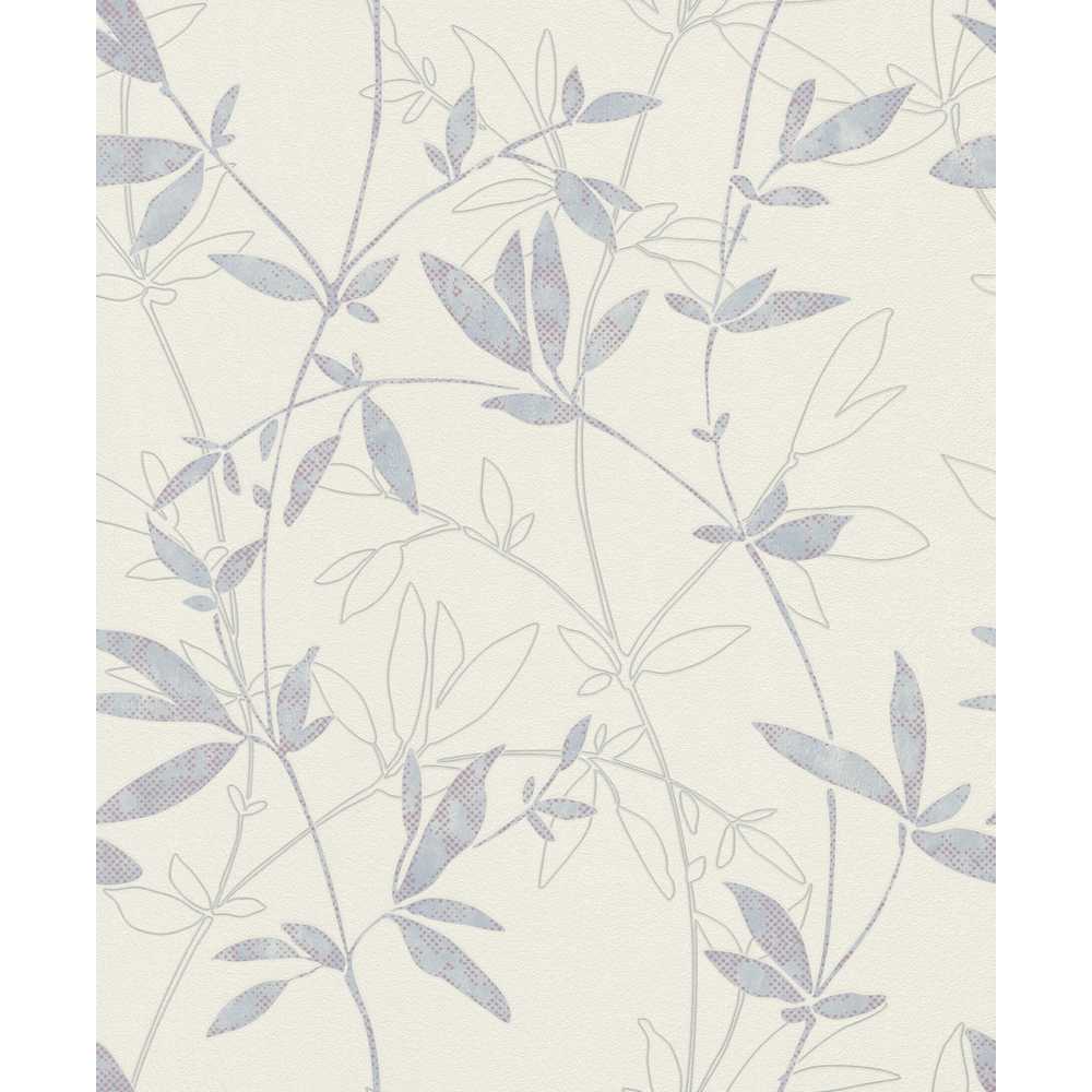 Erismann My Garden Vlies Tapete 649908 Muster/Motiv beige blau silber violett