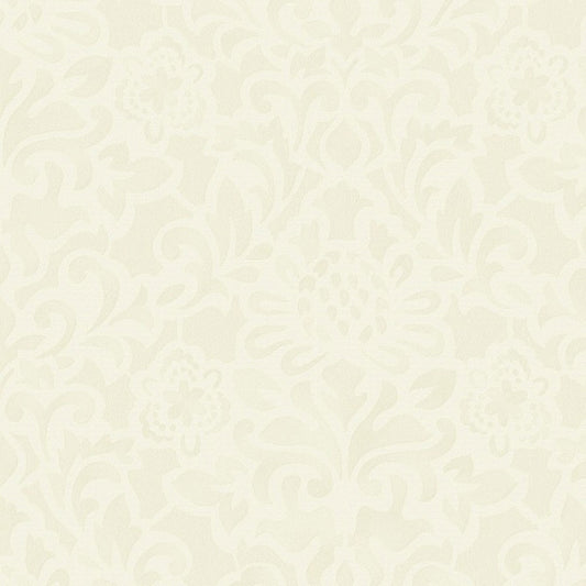 Marburg Opulence Vlies Tapete 77811 Barock weiß metallic
