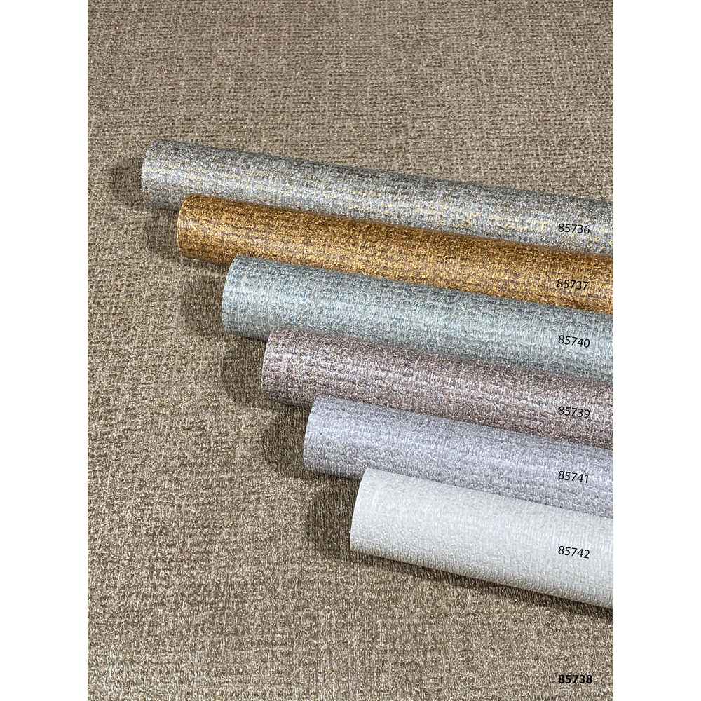 Marburg Natural Opulence Vlies Tapete 85737 Uni Struktur kupfer metallic