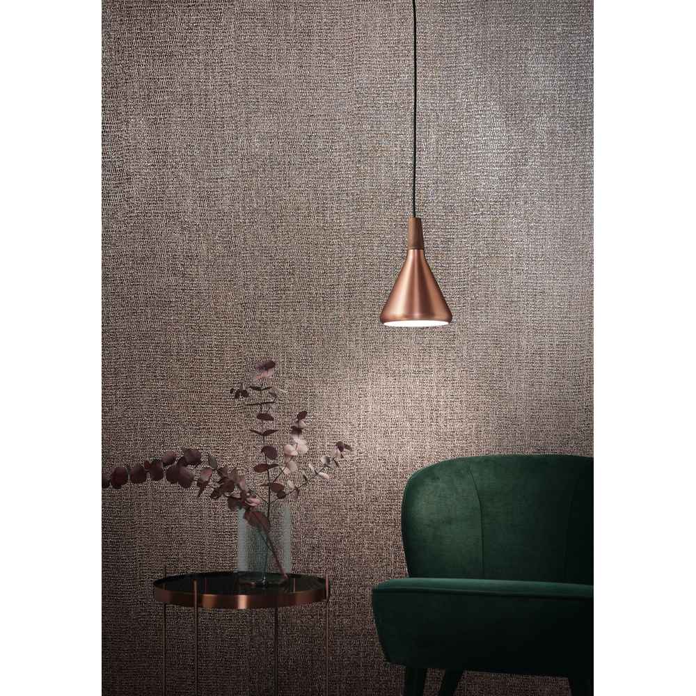 Marburg Natural Opulence Vlies Tapete 85739 Uni Struktur braun silber metallic