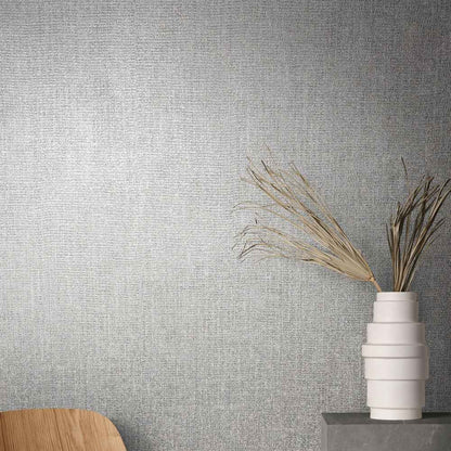 Marburg Natural Opulence Vlies Tapete 85740 Uni Struktur grün metallic