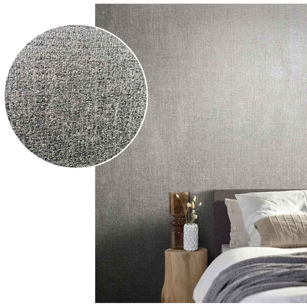 Marburg Natural Opulence Vlies Tapete 85740 Uni Struktur grün metallic