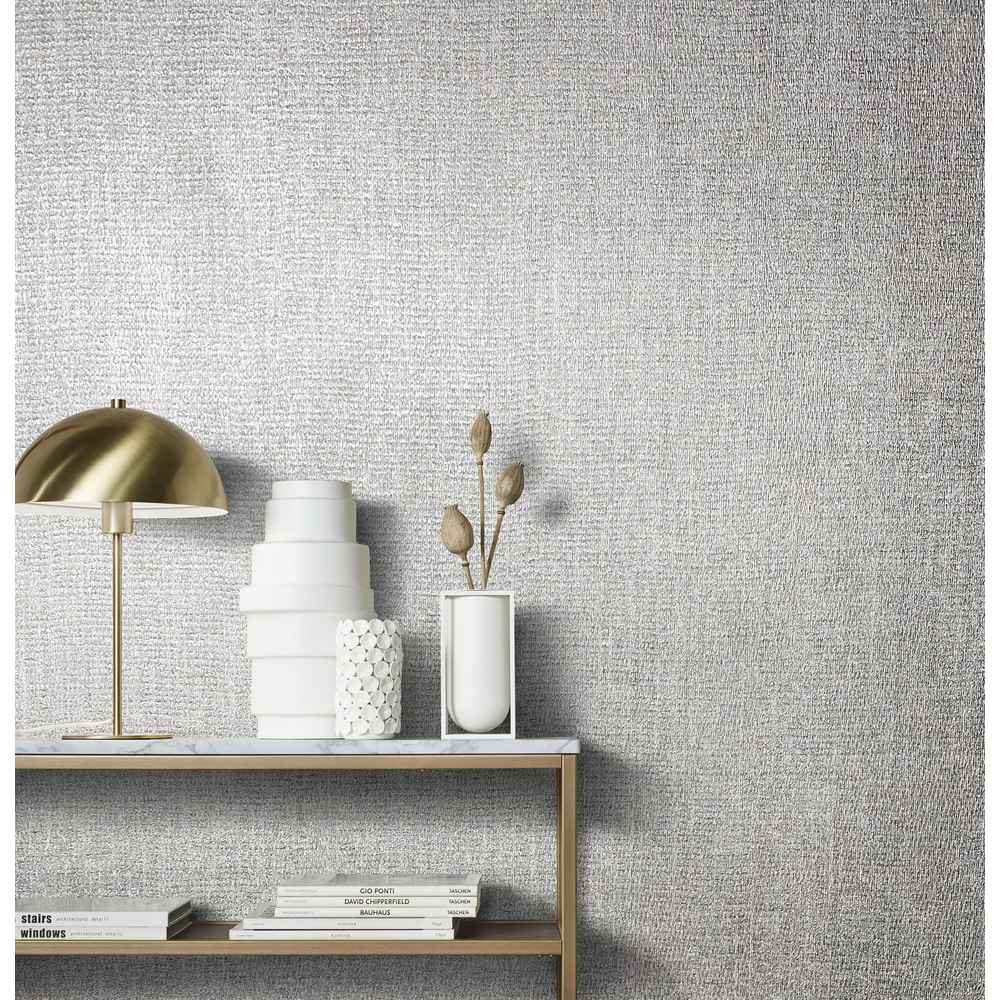 Marburg Natural Opulence Vlies Tapete 85740 Uni Struktur grün metallic