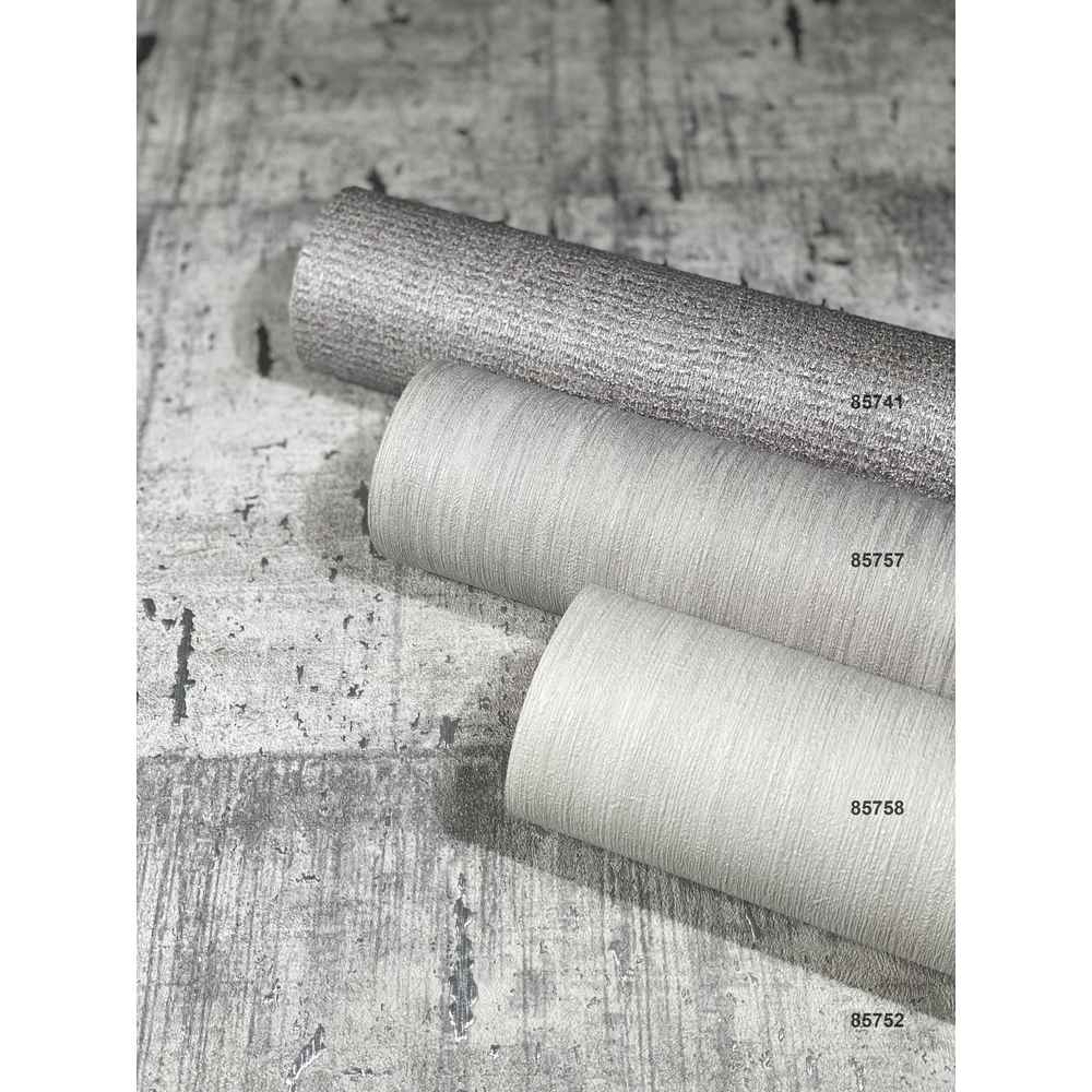 Marburg Natural Opulence Vlies Tapete 85741 Uni Struktur grau