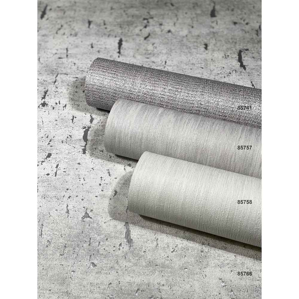 Marburg Natural Opulence Vlies Tapete 85741 Uni Struktur grau
