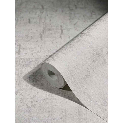 Marburg Natural Opulence Vlies Tapete 85753 Struktur Modern grau weiß metallic
