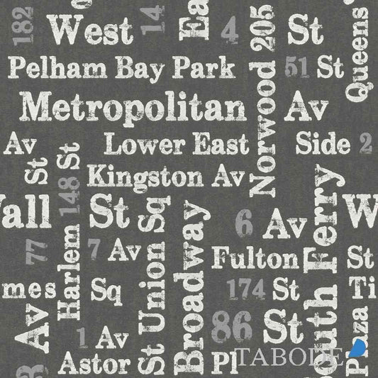 Rasch Sightseeing Vlies Tapete 886726 Design anthrazit