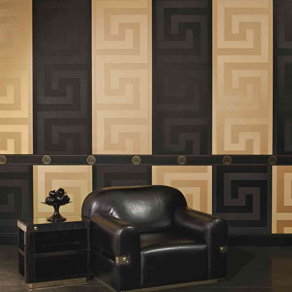 A.S. Creation Versace 3 Vlies Tapete 935232 Geometrisch Metallic