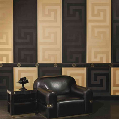 A.S. Creation Versace 3 Vlies Tapete 935232 Geometrisch Metallic