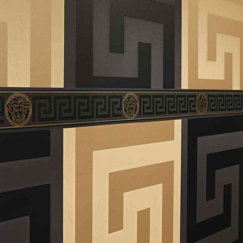 A.S. Creation Versace 3 Vlies Tapete 935232 Geometrisch Metallic