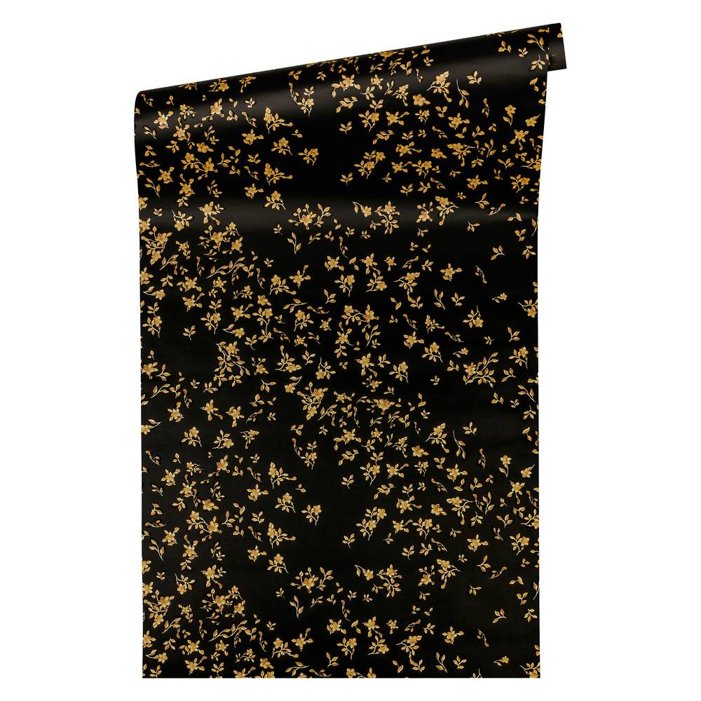 A.S. Creation Versace 4 Vlies Tapete 935854 Natur Classic gold schwarz metallic