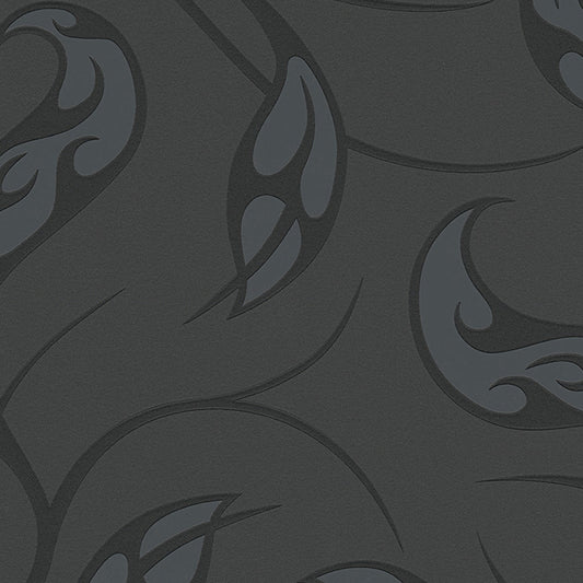 A.S. Creation Contzen 4 Vlies Tapete 955253 Design Floral schwarz