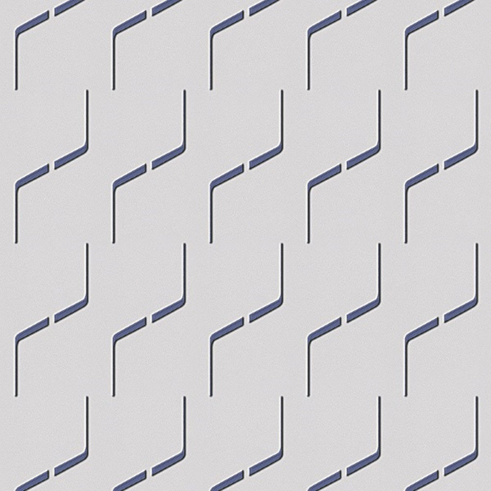 A.S. Creation AP 2000 Vlies Tapete 960682 Grafik blau grau metallic