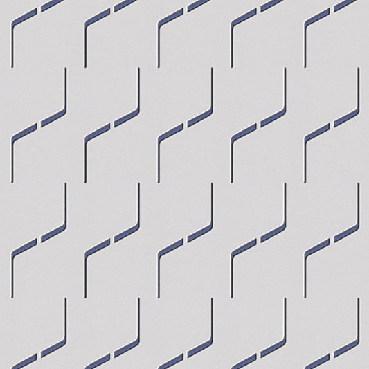 A.S. Creation AP 2000 Vlies Tapete 960682 Grafik blau grau metallic