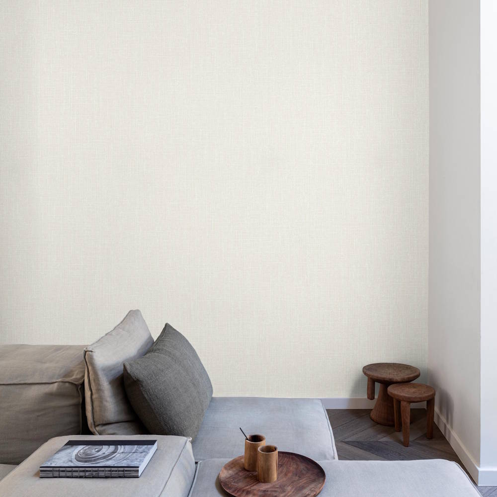 Grandeco Atmosphere Vlies Tapete AT1001 Uni Struktur beige