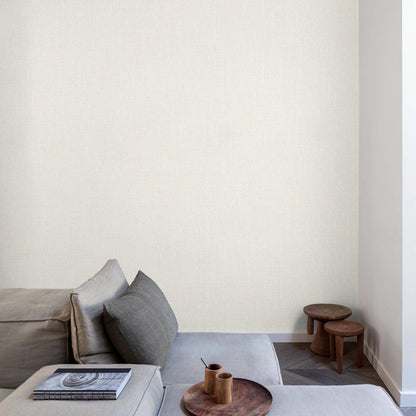 Grandeco Atmosphere Vlies Tapete AT1001 Uni Struktur beige