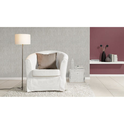Rasch BARBARA Home Collection II Vlies Tapete 537185 Uni rot